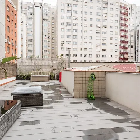 Eixample 3bd With Private Terrace 公寓